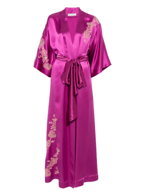 Carine Gilson Calais-Caudry lace robe