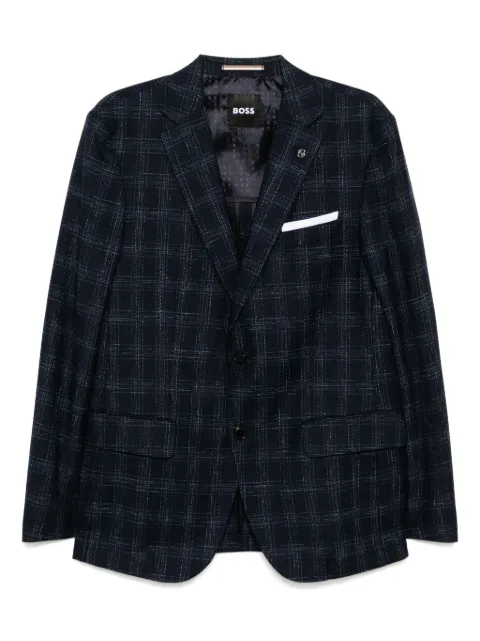 BOSS Checked blazer