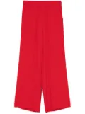 Seventy crêpe palazzo pants - Red
