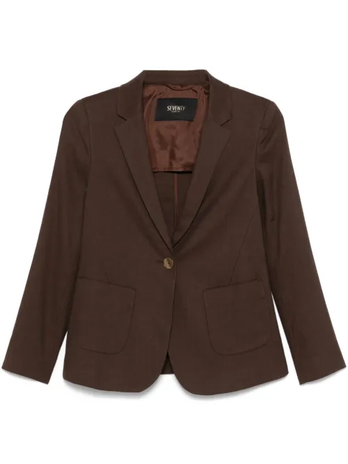 Blazer à simple boutonnage - Seventy - Modalova