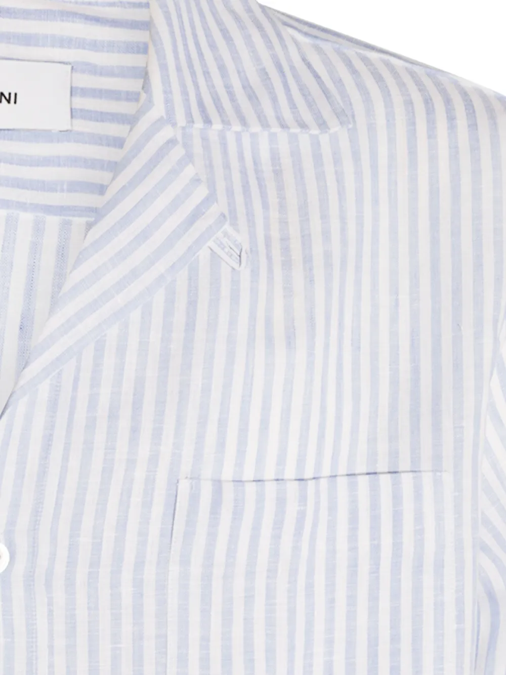 Lardini Gestreept overhemd Blauw