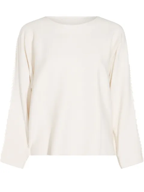 Issey Miyake fringe-detailing jumper