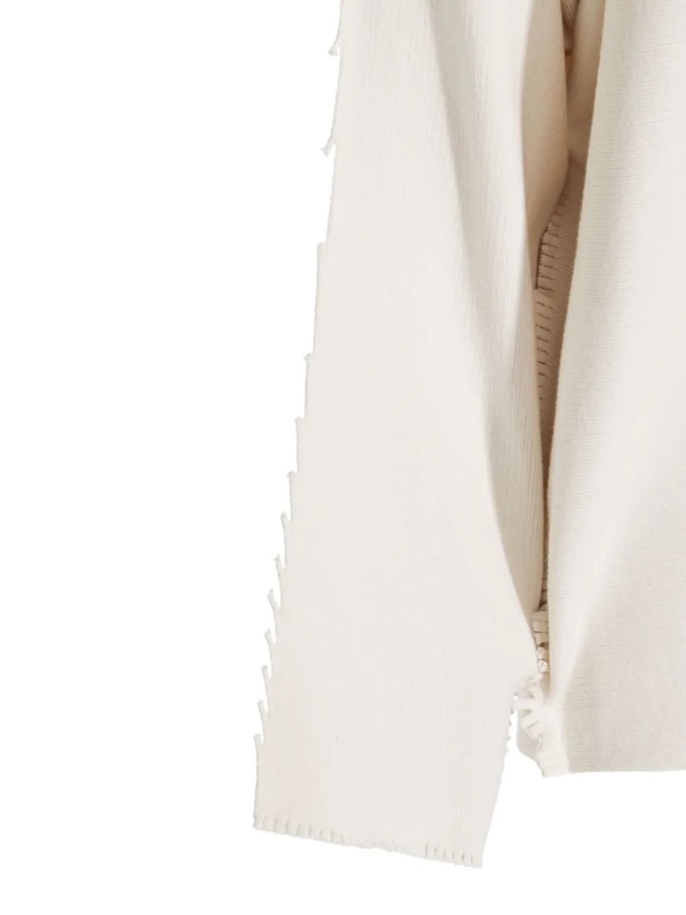Issey Miyake Trui met franje Beige