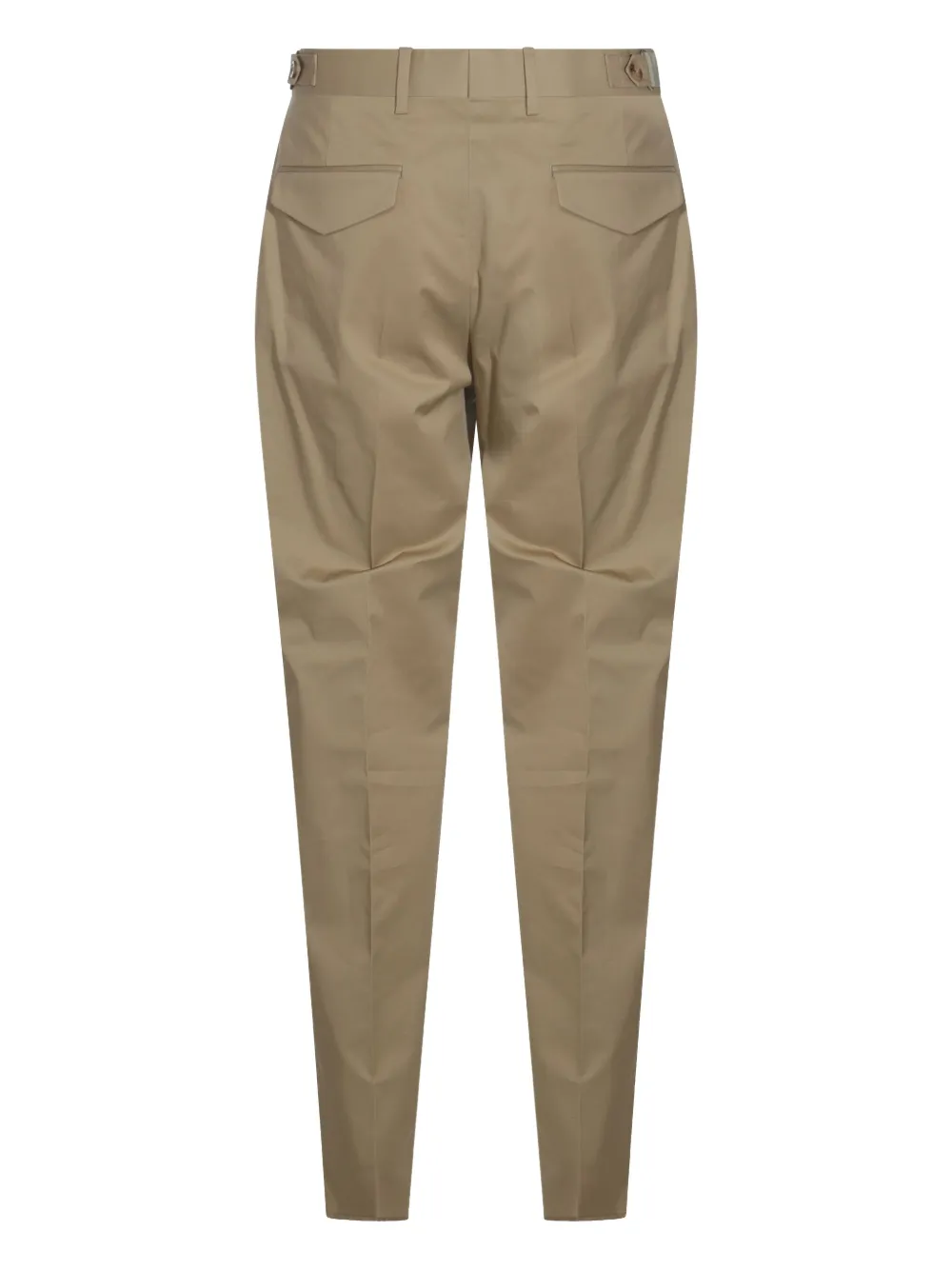 Lardini stretch-design tapered trousers - Beige