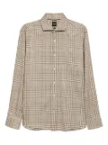 BOSS check pattern shirt - Neutrals