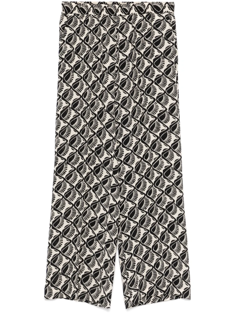 Seventy pantalones con estampado gráfico | negro | Image 1