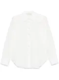 Seventy cut-away-collar shirt - White