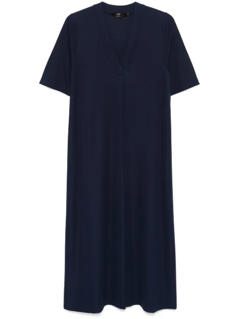 Seventy vestido midi con cuello en V