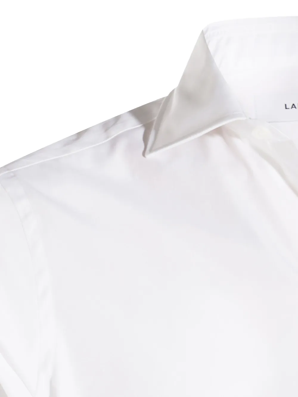 Lardini Katoenen overhemd Wit