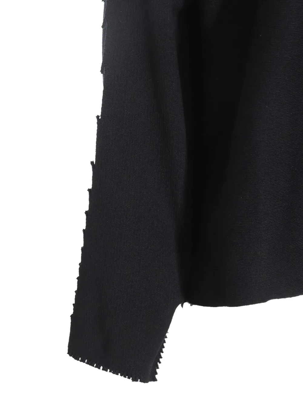 Issey Miyake Trui met franje Zwart