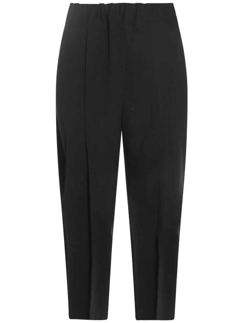 Issey Miyake pantalon fuselé à taille ceinturée | noir | Image 1