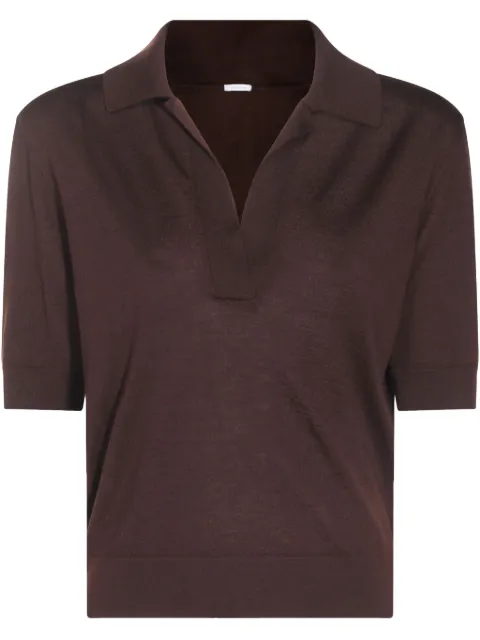 Malo playera tipo polo con cuello en V