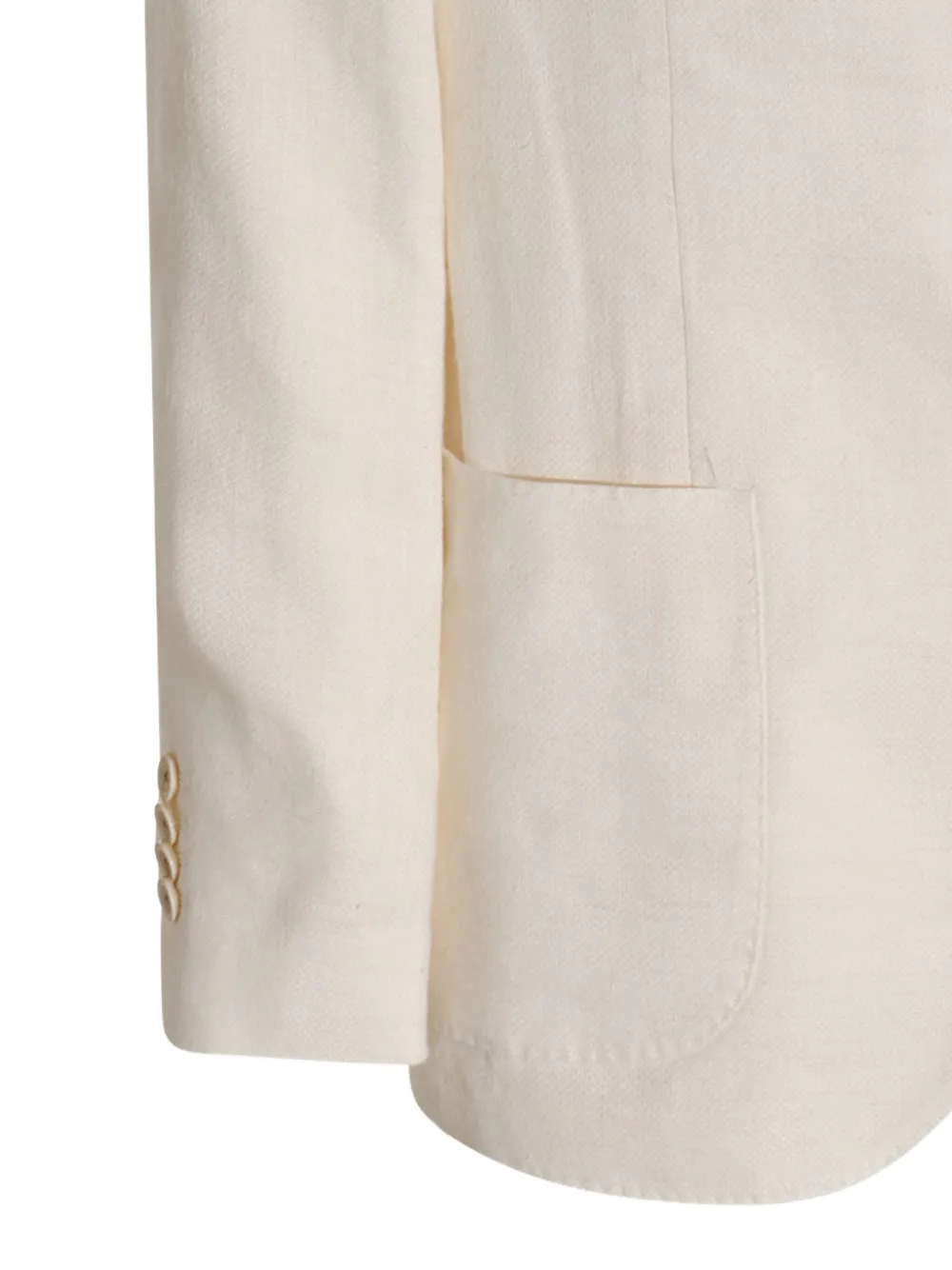 Lardini Blazer met broche Wit