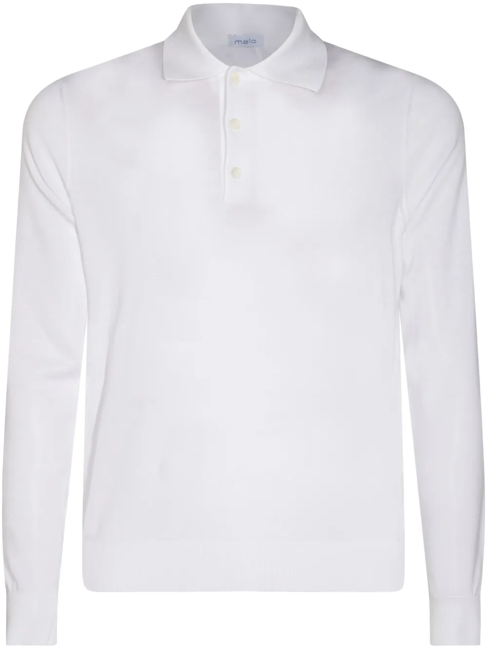 Malo jersey polo shirt | White | Image 1