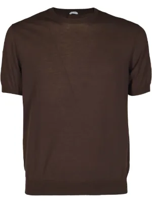 Tシャツ・カットソー MALO BROWN COTTON T-SHIRT Malo T-Shirts for Men - Shop Now on FARFETCH