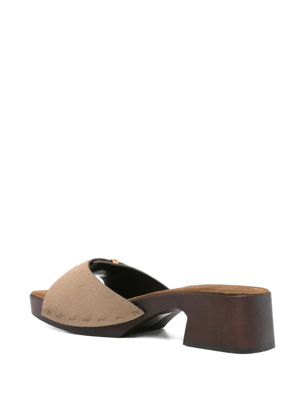 KHAITE 50mm Britt sandals Neutrals