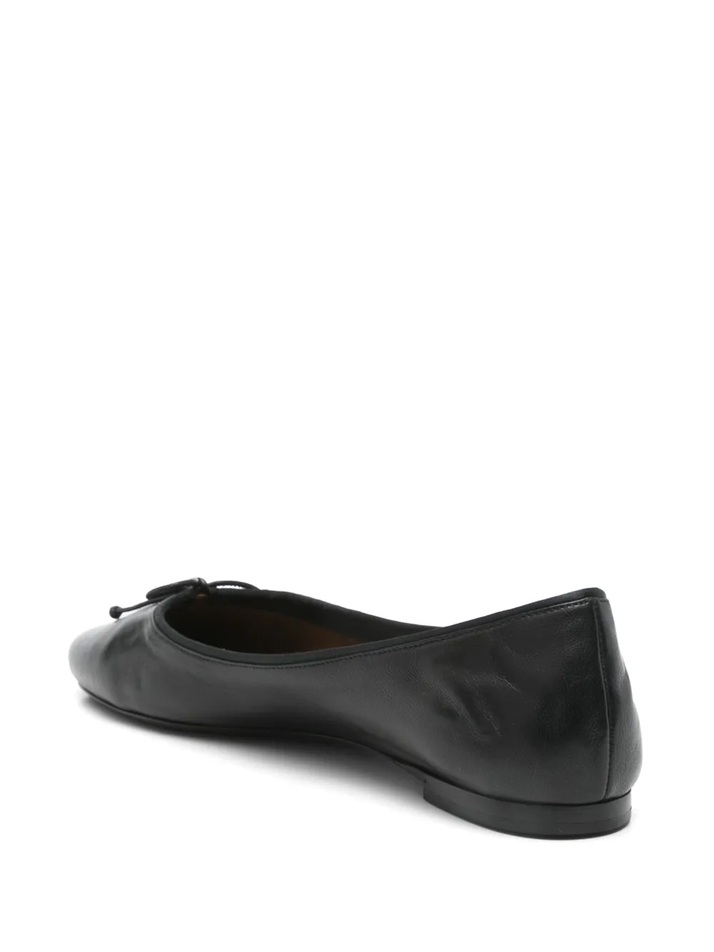 KHAITE Charlotte ballet flats Black