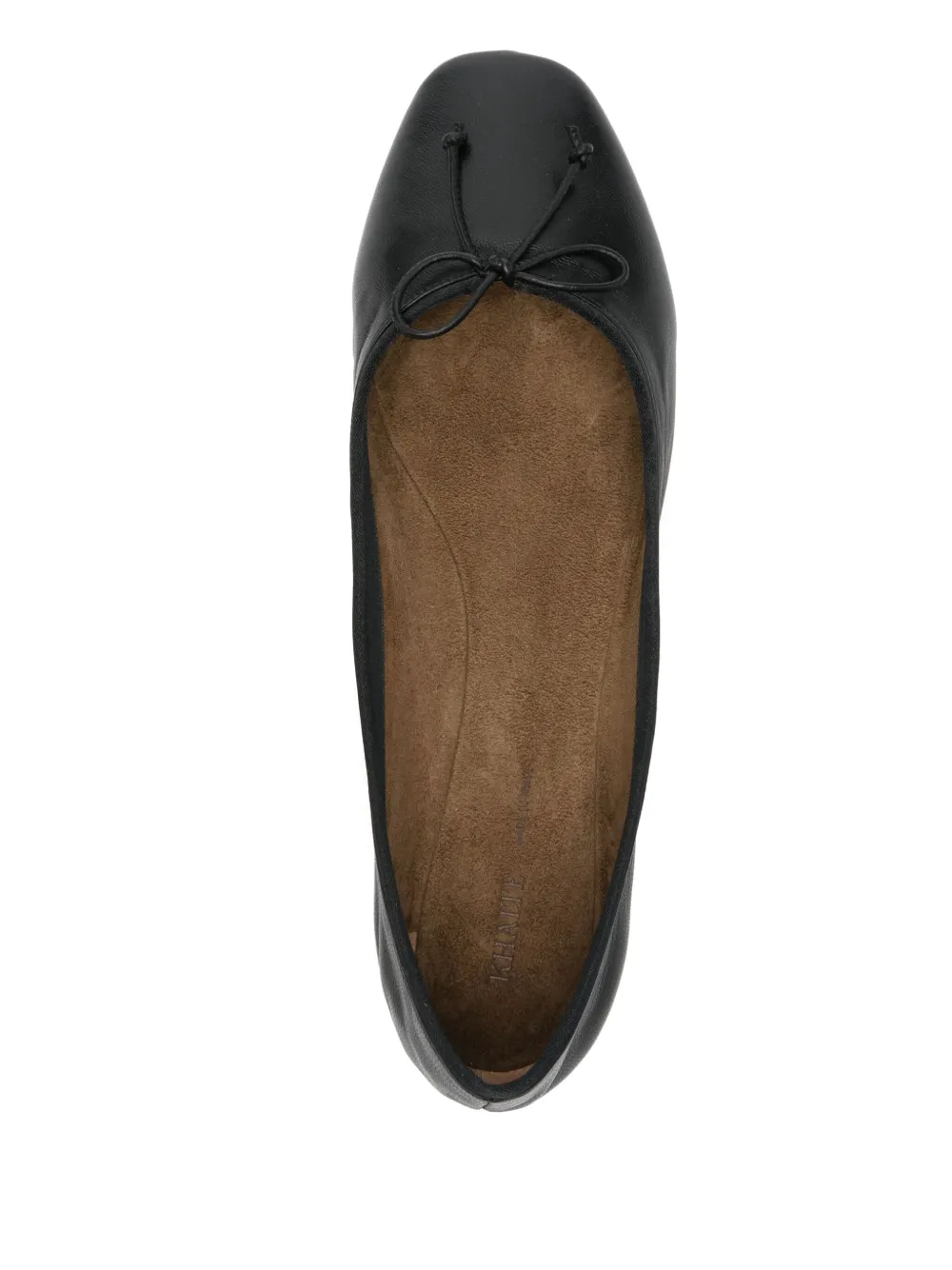 KHAITE Charlotte ballet flats Black