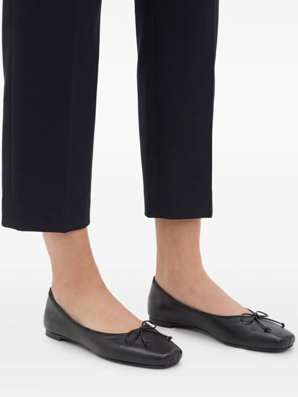 KHAITE Charlotte ballerina's Zwart