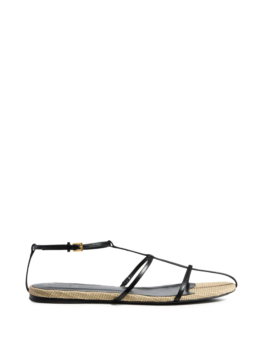 KHAITE Sandalen Zwart