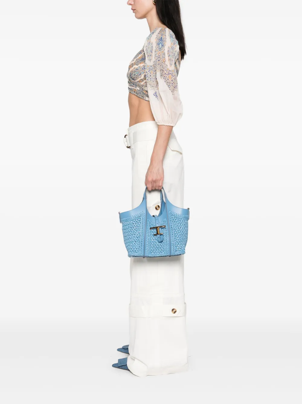 Tod's T Timeless shopper - Blauw