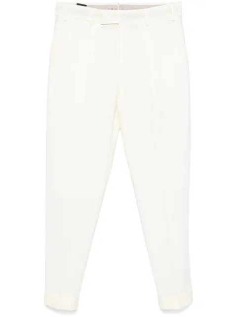 PT Torino textured-finish trousers 