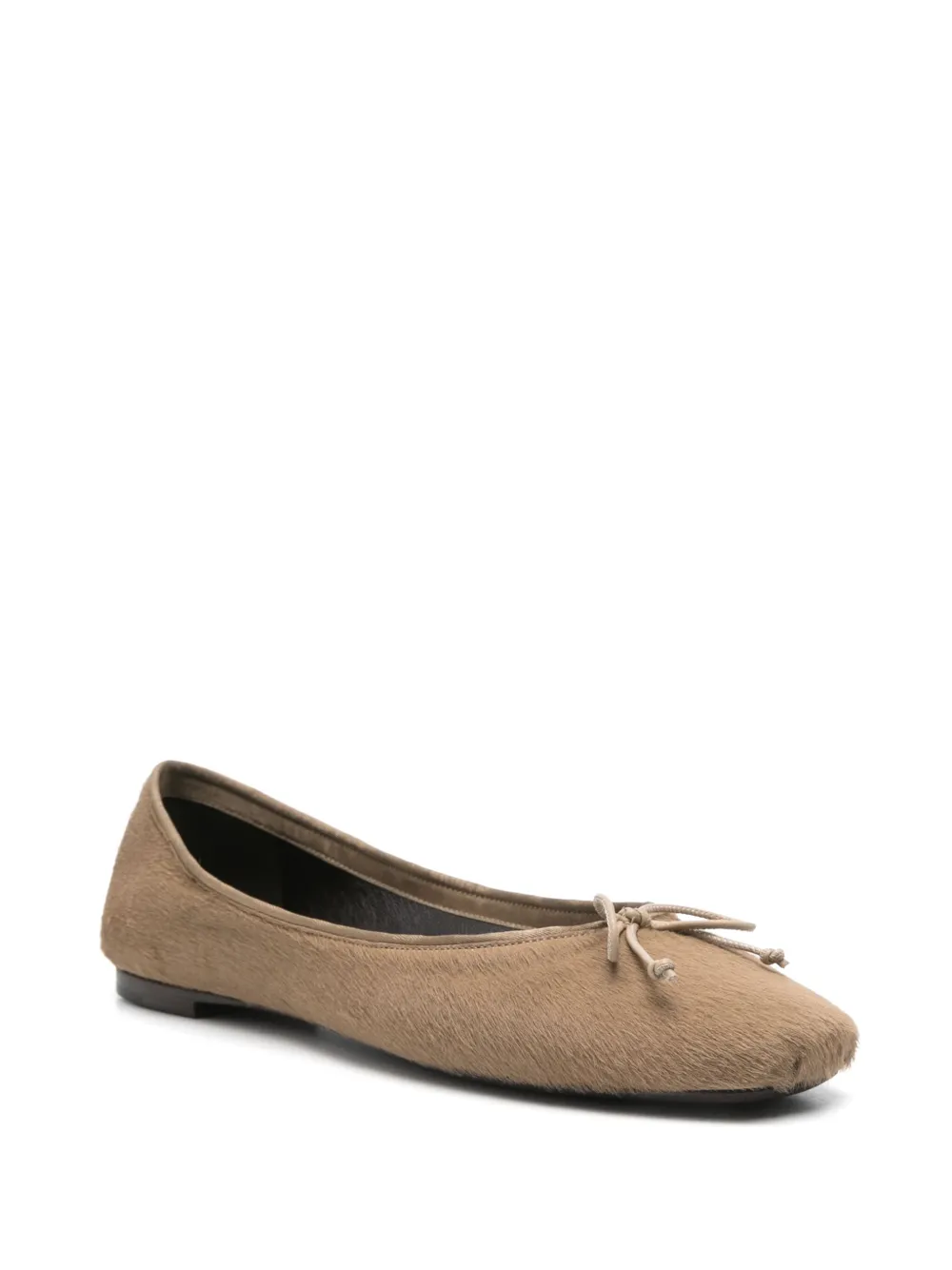 KHAITE Charlotte ballerina's - Bruin