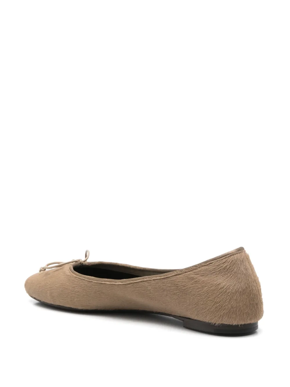 KHAITE Charlotte ballet flats Brown