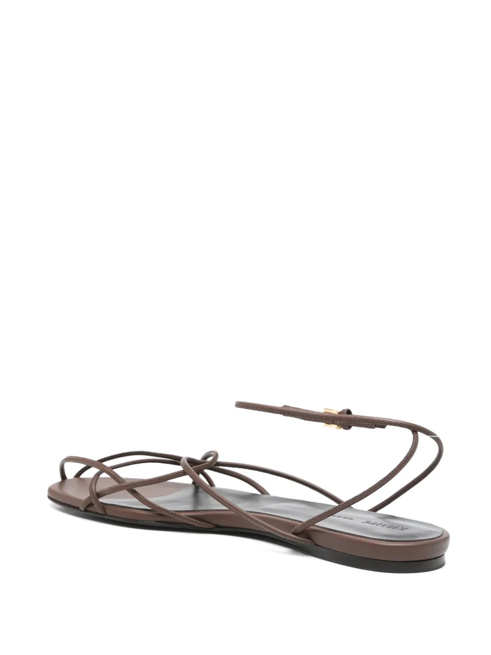 KHAITE Loulou sandals Brown