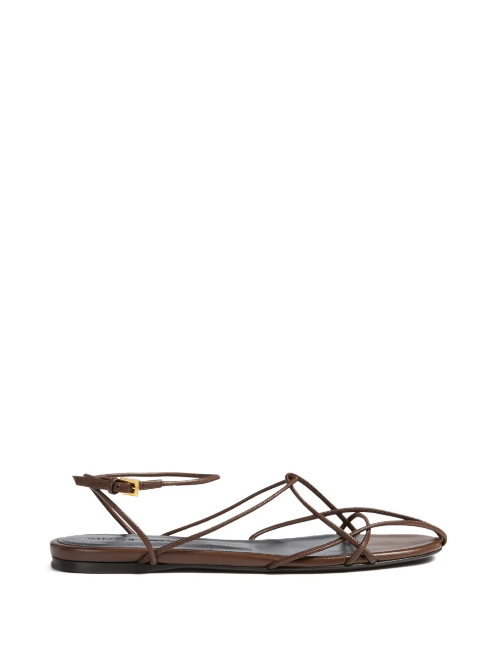 KHAITE Loulou sandalen Bruin