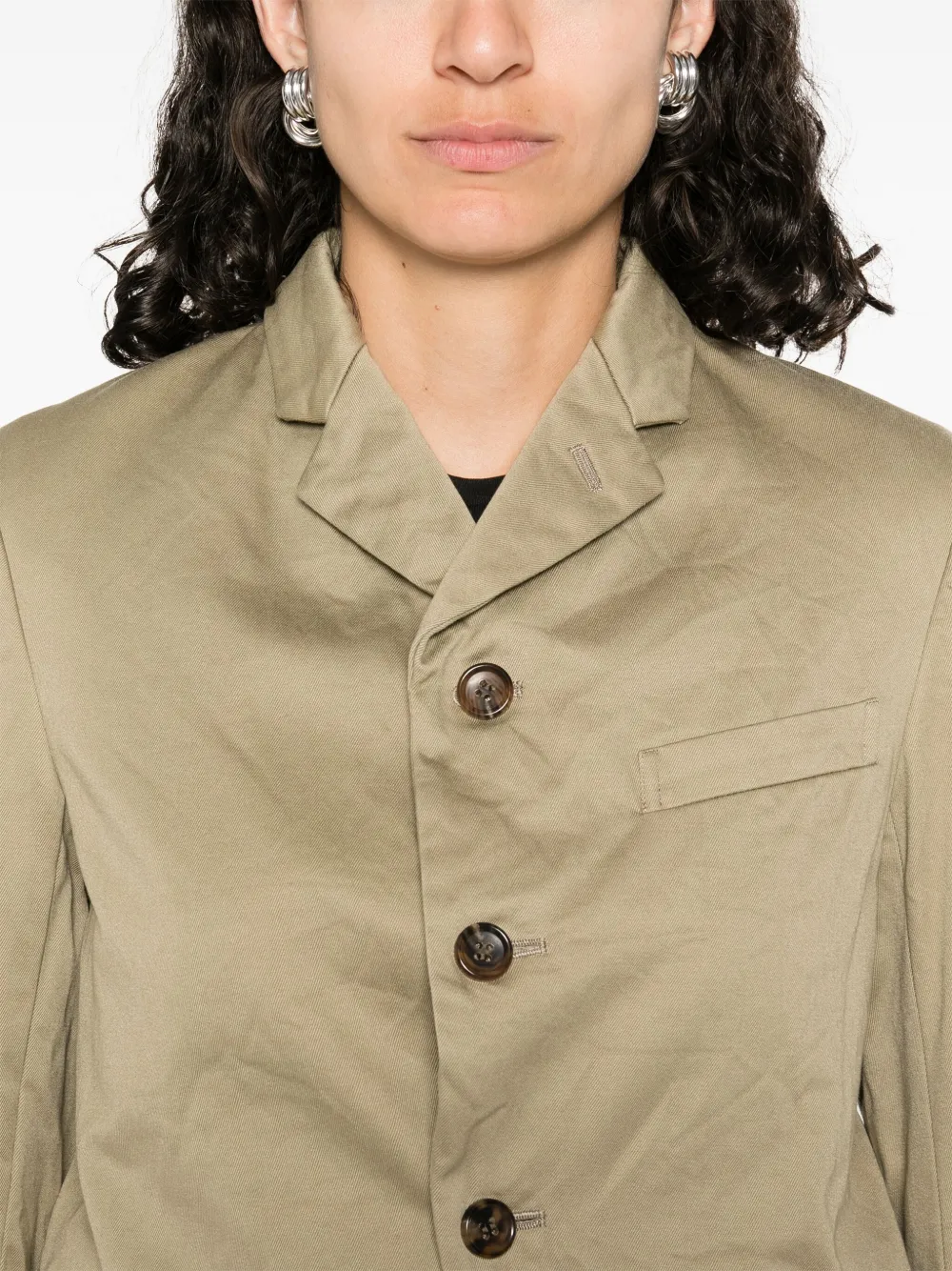 Shop Comme Des Garçons Single-breasted Blazer