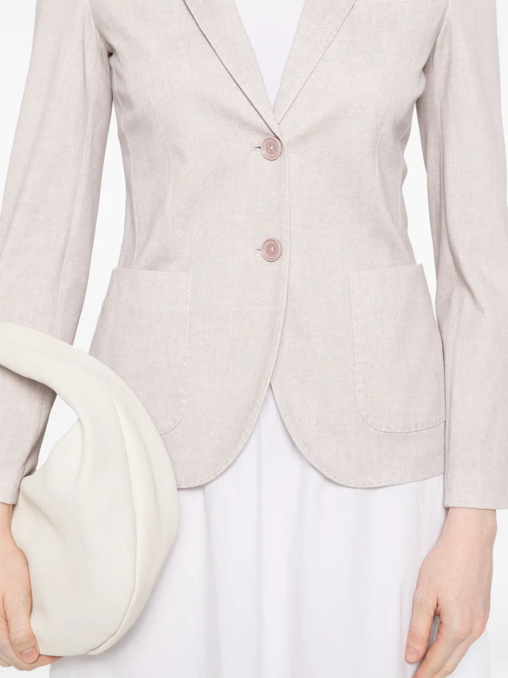 Circolo 1901 Blazer met gekerfde revers Roze