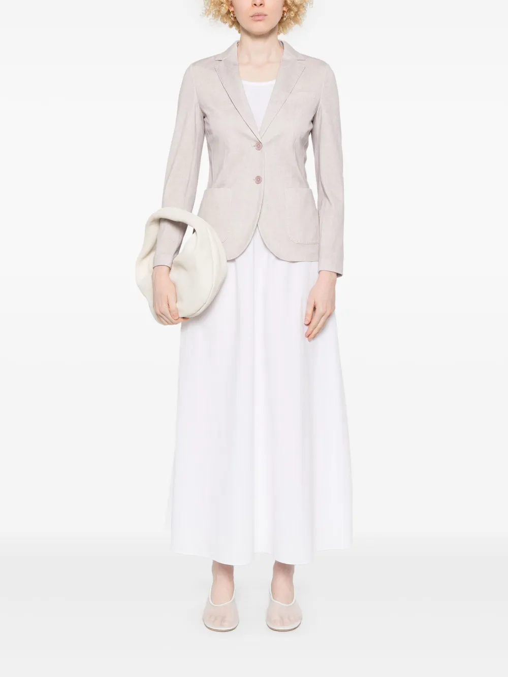 Circolo 1901 Blazer met gekerfde revers Roze