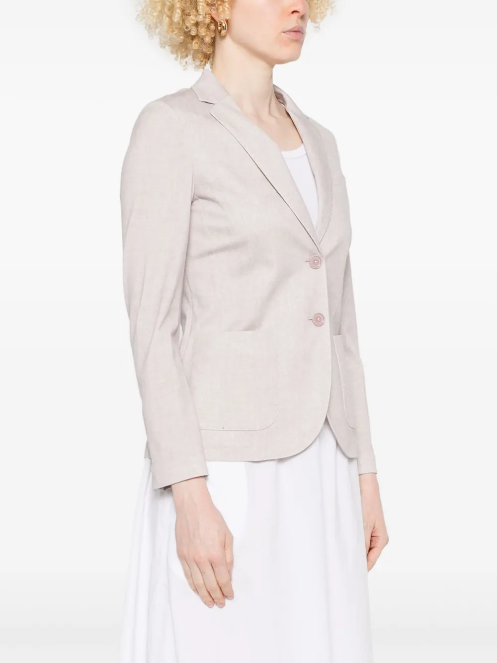 Circolo 1901 Blazer met gekerfde revers Roze