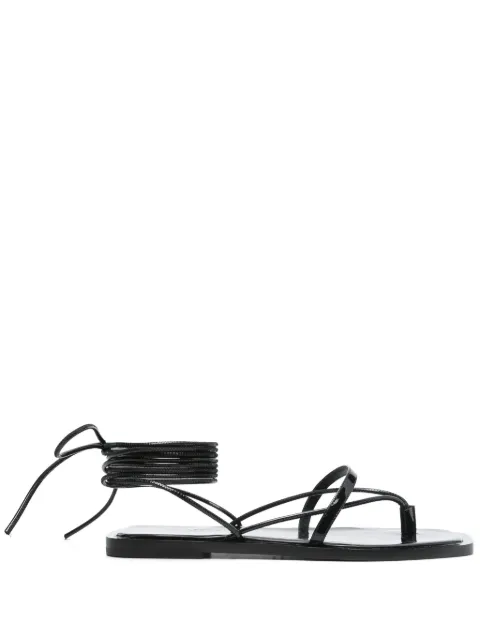 Philosophy Di Lorenzo Serafini sandalias planas de charol