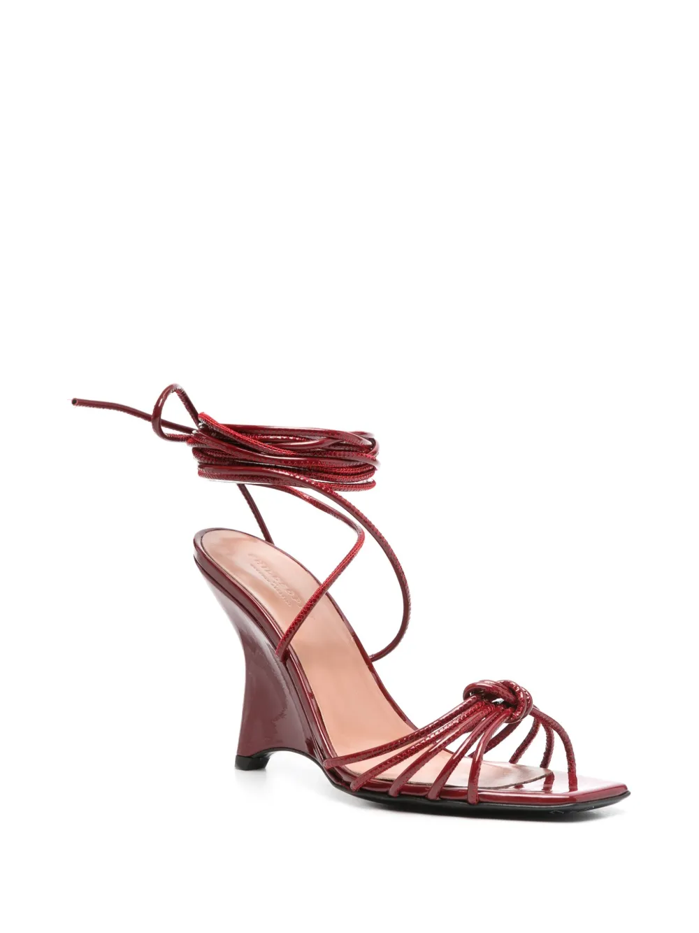 Philosophy Di Lorenzo Serafini 100mm wedge sandals Red