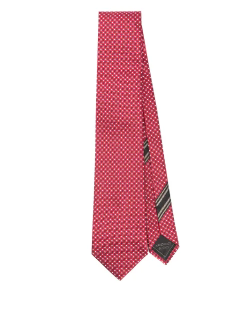Brioni corbata con motivo en jacquard