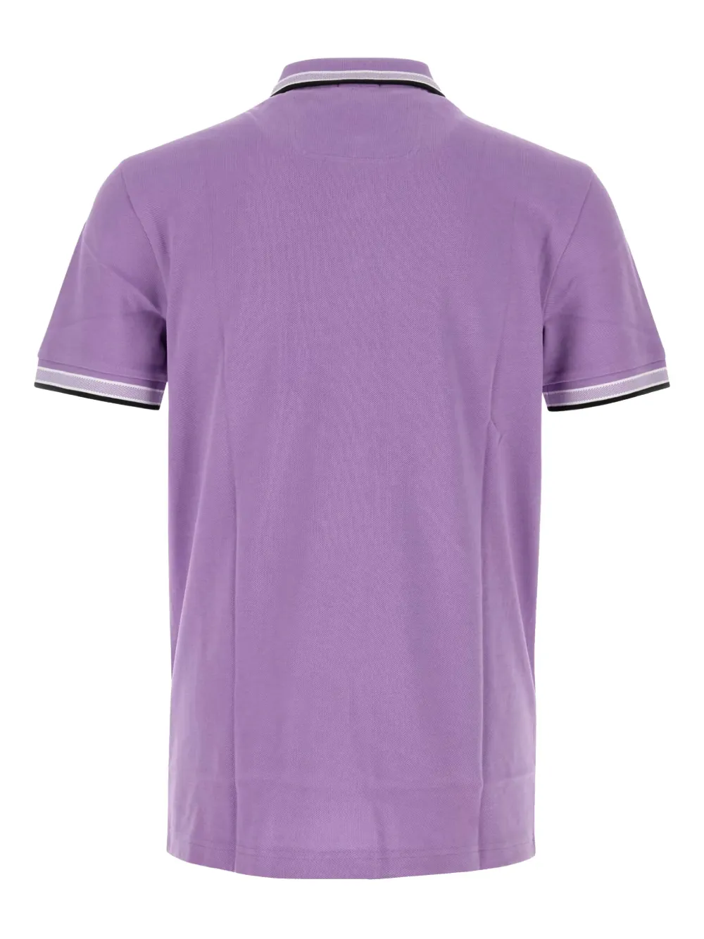 BOSS piqué polo shirt - Paars