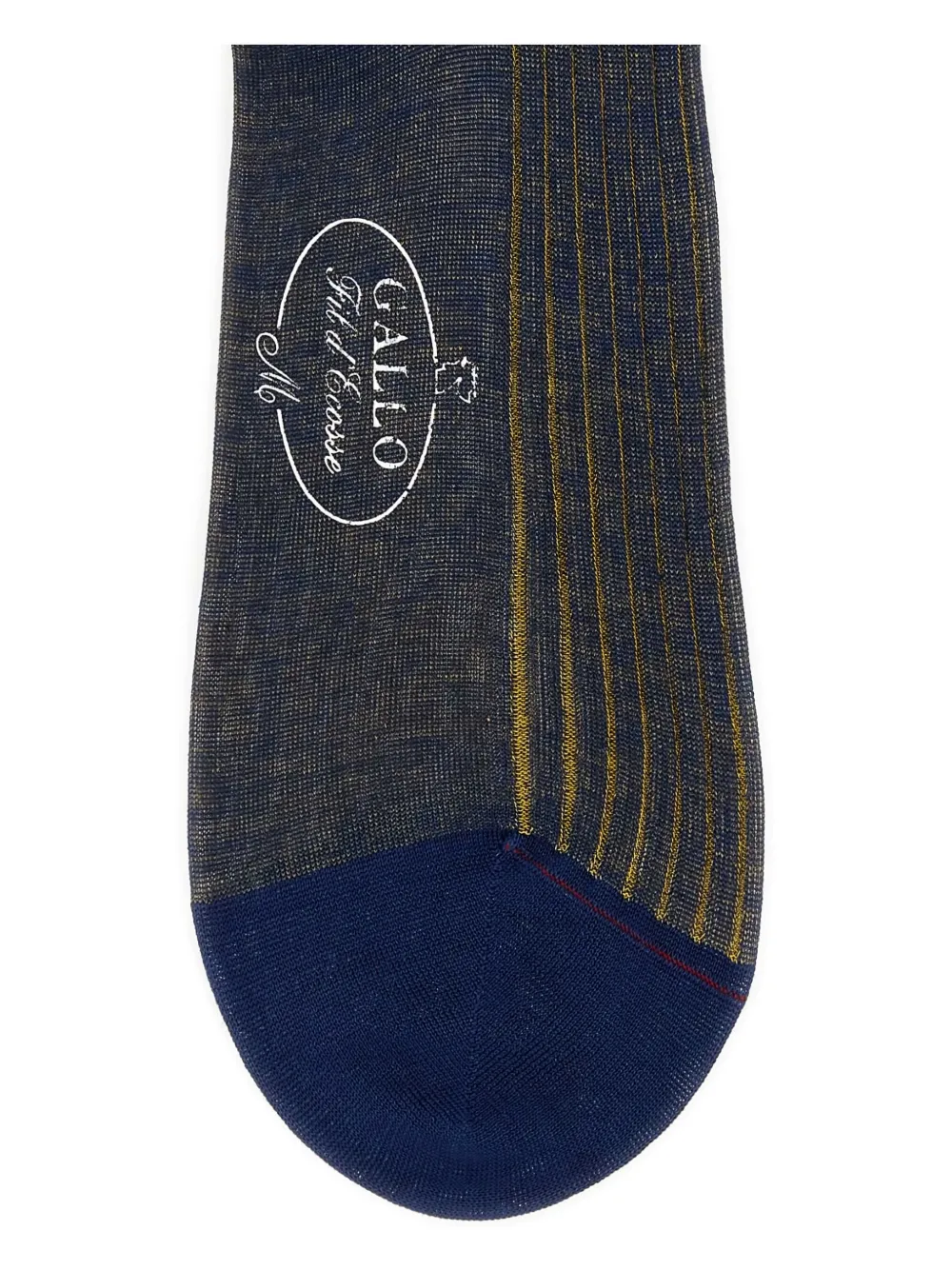 Gallo two-tone logo socks - Blauw