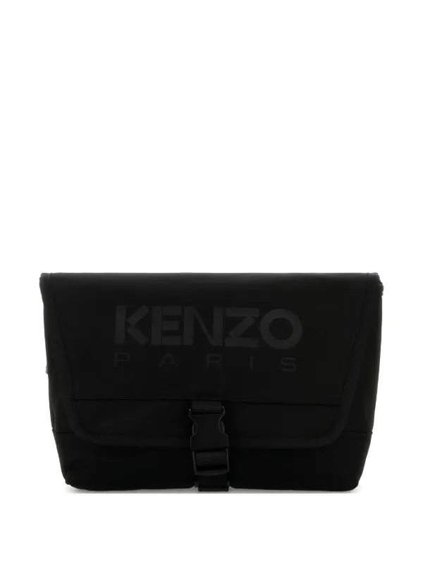 Kenzo Logo Belt Bag Black FARFETCH IN