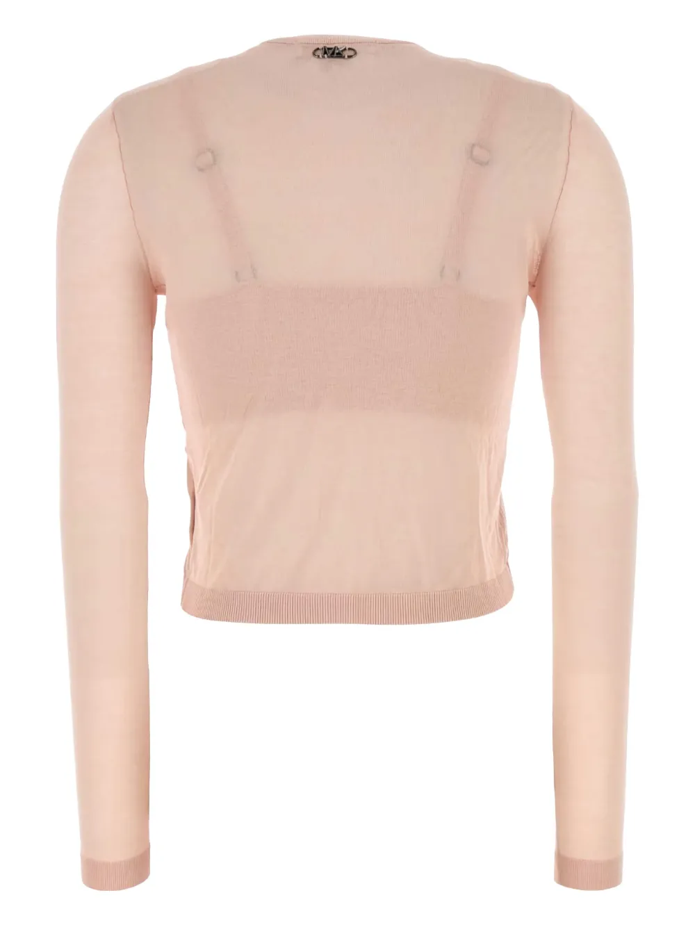 Michael Michael Kors semi-sheer cardigan - Roze