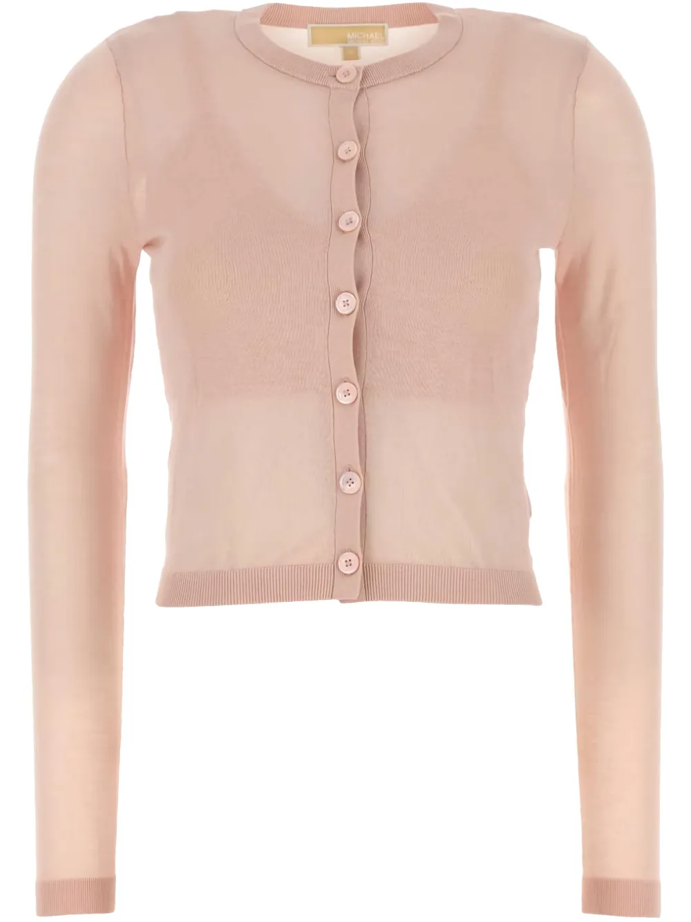 Michael Kors Semi-doorzichtig vest Roze