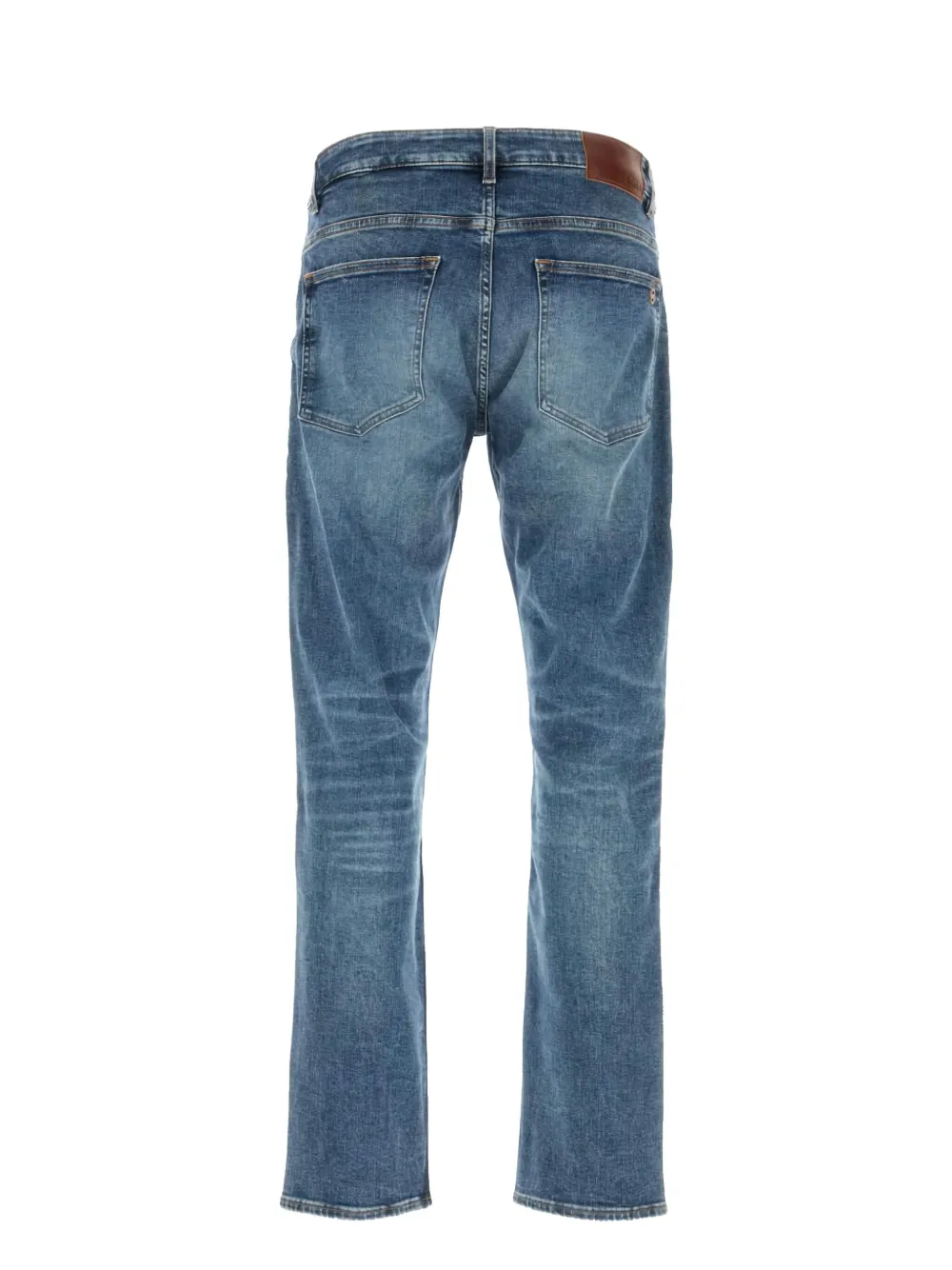 BOSS straight-leg jeans - Blauw