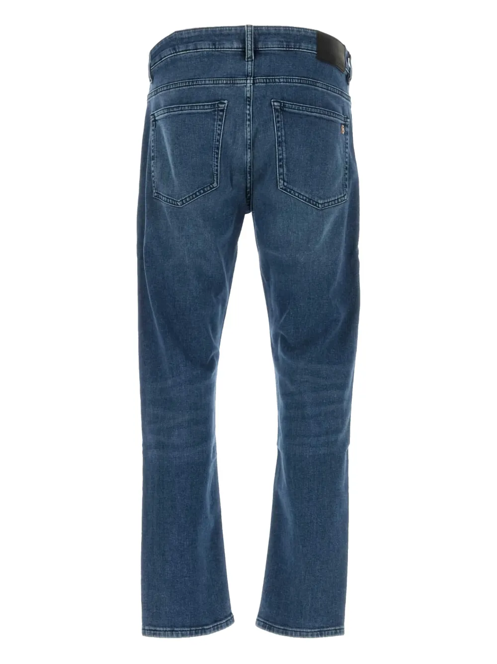 BOSS straight-leg jeans - Blauw