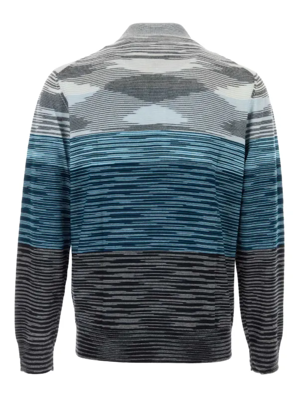 Missoni Embroidered Polo Shirt | Blue | FARFETCH GE