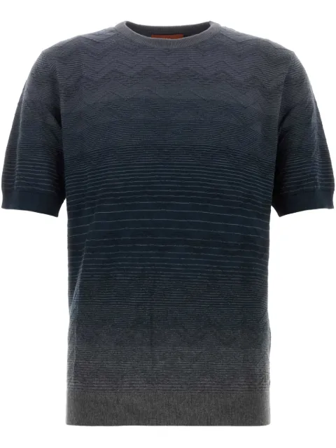 Missoni embroidered cotton T-shirt