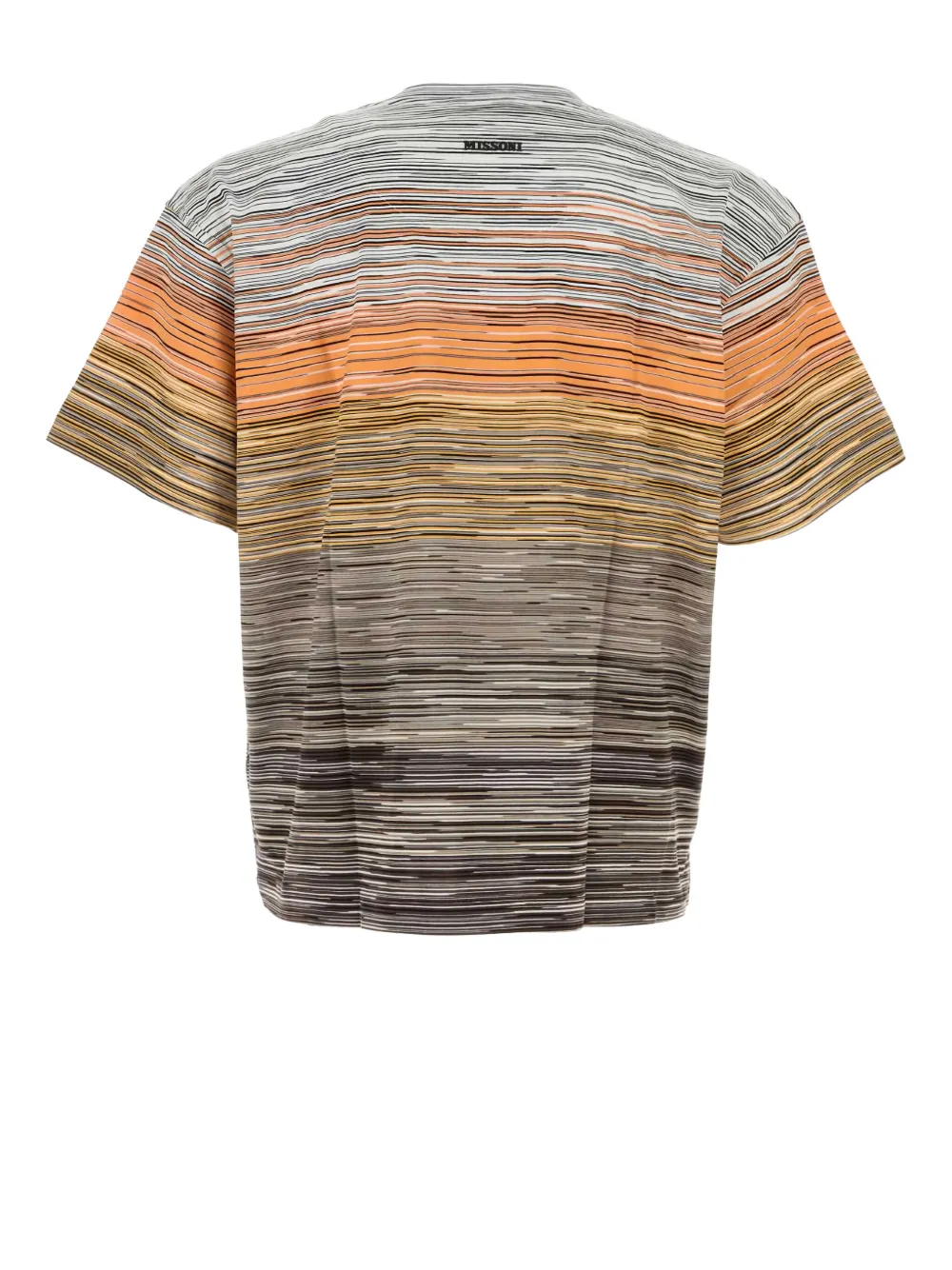 Missoni embroidered cotton T-shirt - Oranje