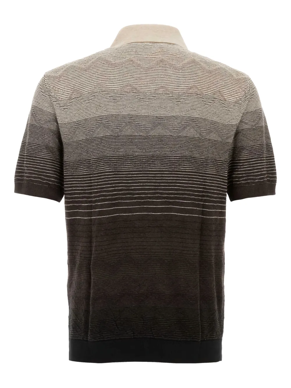 Missoni embroidered cotton polo shirt - Bruin