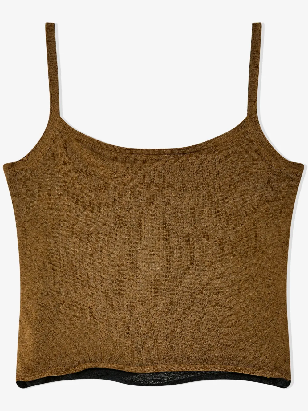 ECKHAUS LATTA VEIL-DETAIL TANK TOP