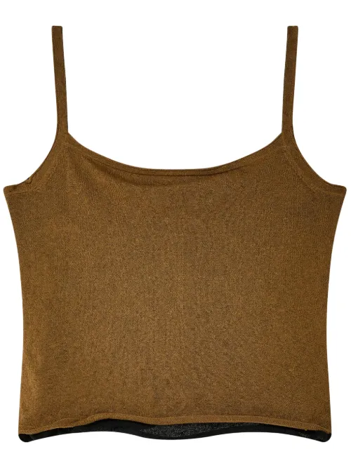 Débardeur à détail de voile - Eckhaus Latta - Modalova